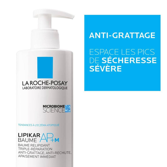La Roche - Posay LIPlKAR AP+M BAUME RELIPIDANT ANTI - GRATTAGE APAISE Eczema 400ml - Clean Girl Skin