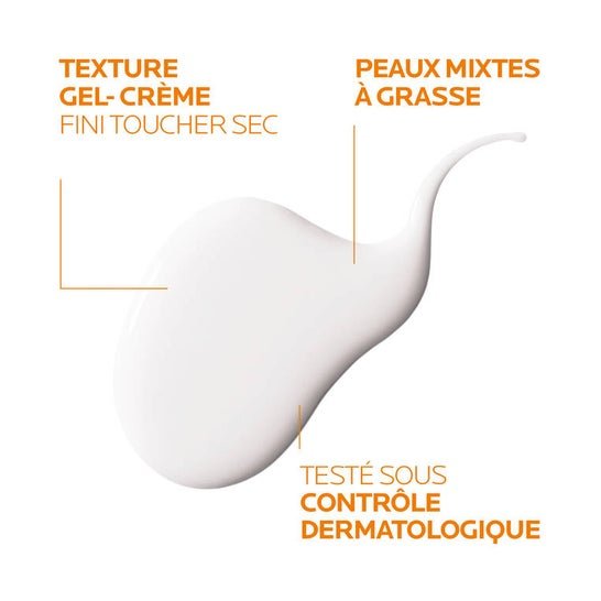 Anthelios UVMune 400 Gel - Crème Oil Control SPF 50+ La Roche Posay - Clean Girl Skin