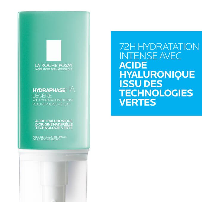Hydraphase HA Légère Crème Hydratante Visage à l'Acide Hyaluronique - Clean Girl Skin