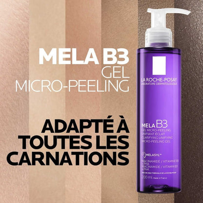 MELA B3 GEL MICRO - PEELING ANTI - TACHES UNIFIANT ÉCLAT - Clean Girl Skin